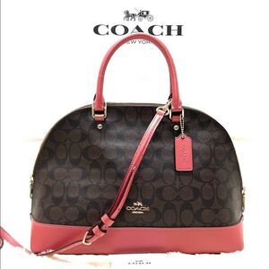 🔥🎁NWT! Coach SIERRA Satchel Handbag  Large Msrp:$395.00